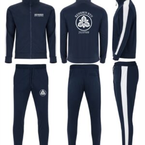 Fato de treino azul navy com símbolo branco