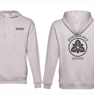 Sweatshirt cinza mate com símbolo preto